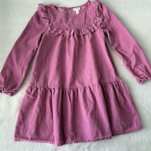 Cat & Jack Mauve Long Sleeve Dress